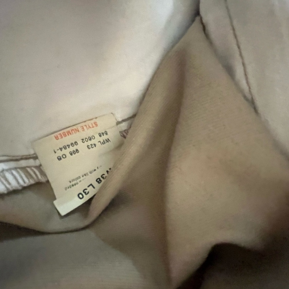 Tan khakis